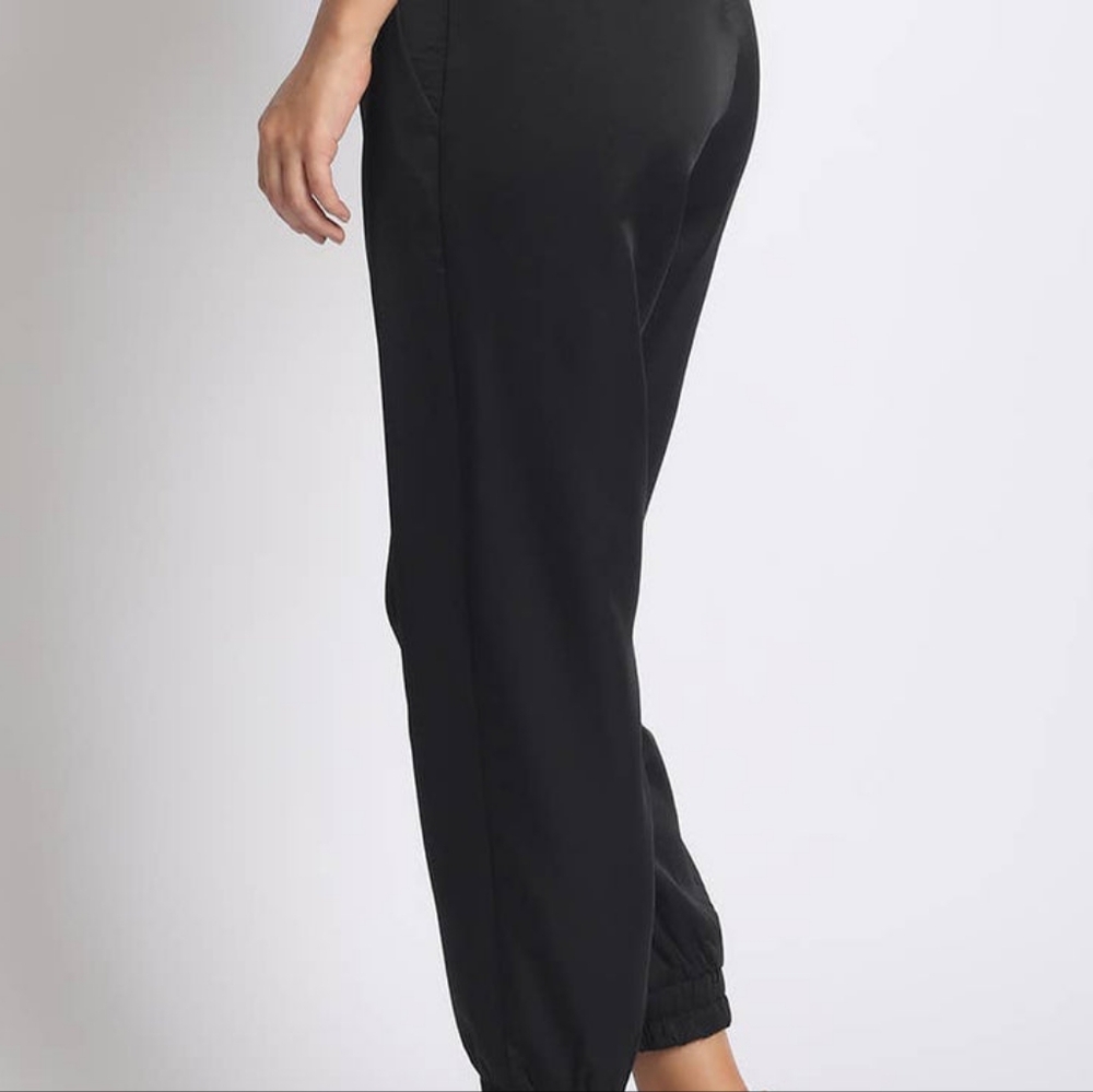 Bundle Black Pants-Cropped Wide Leg & Joggers - Picture 4 of 13